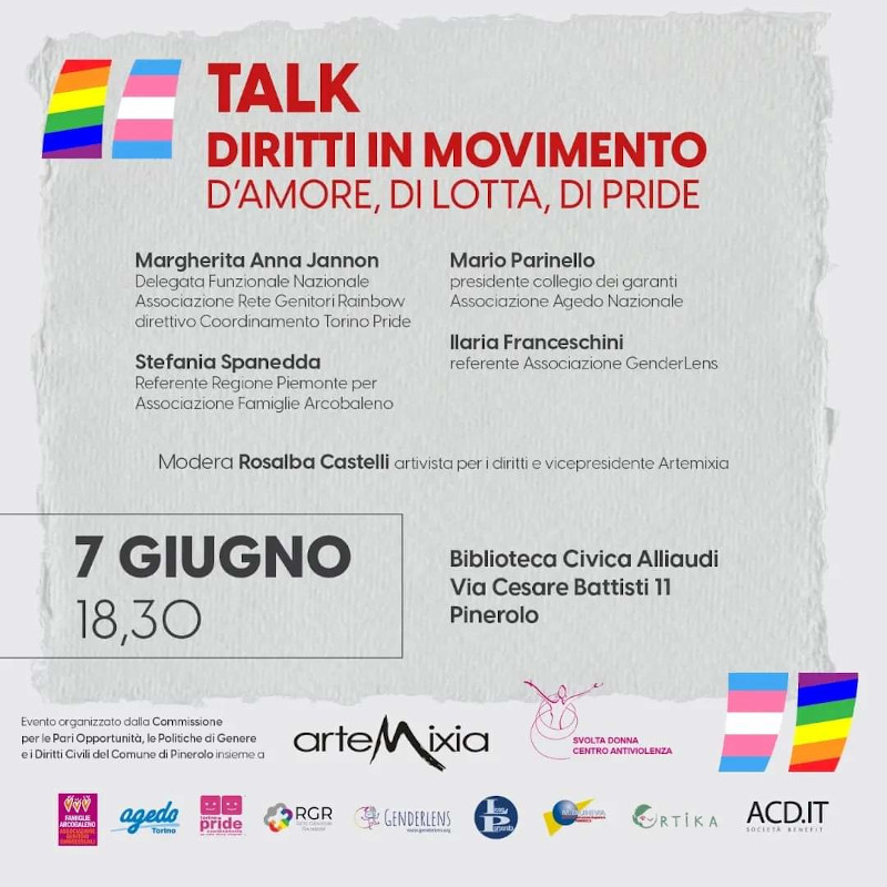 TALK. Diritti in movimento: d’amore, di lotta, di PRIDE